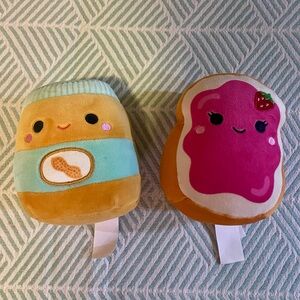 Peanut Butter & Jelly Squishmallows